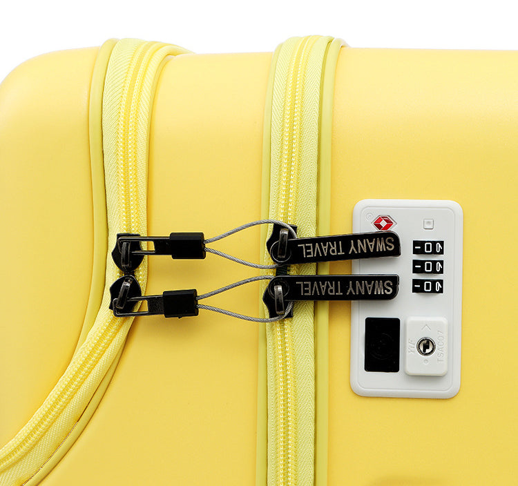 Optional Hard Suitcase* Camel Mountain® Crimson