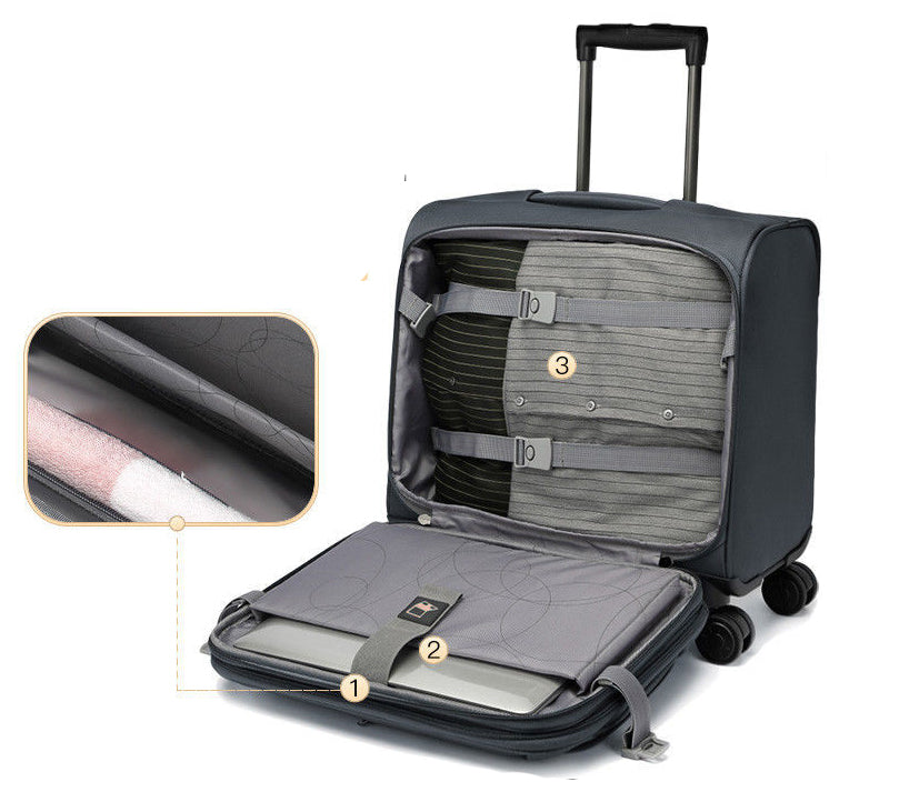 Optional Hard Suitcase* Camel Mountain® Emerald