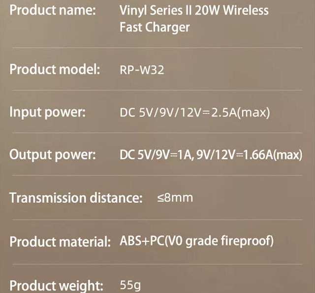 The Vinyl™ Pro Charger