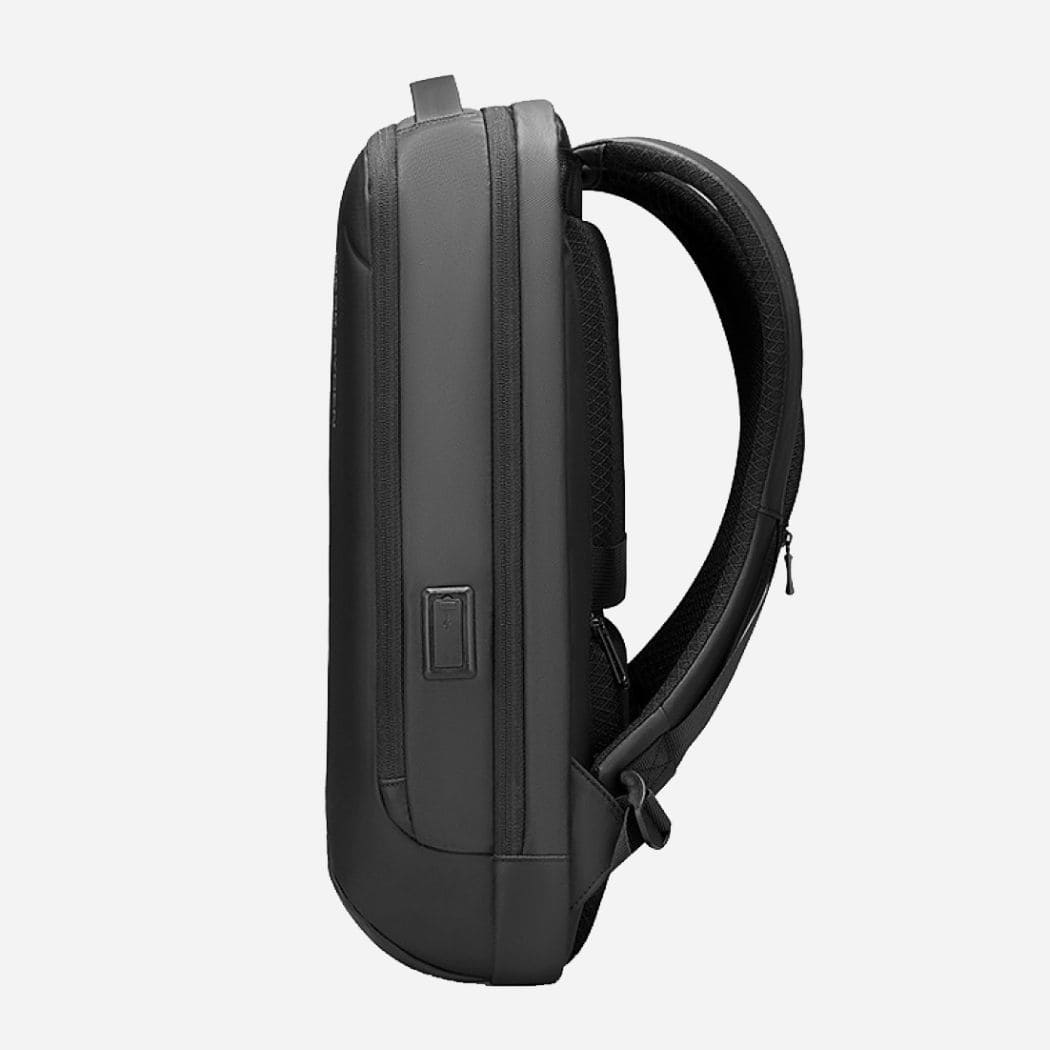 Black business travel backpack