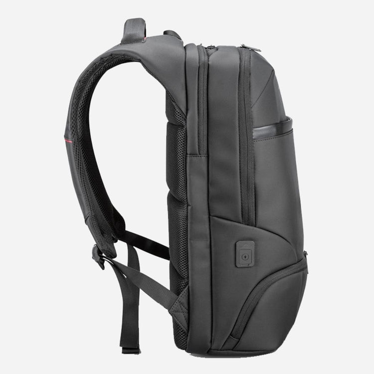 USB charging black business backpack