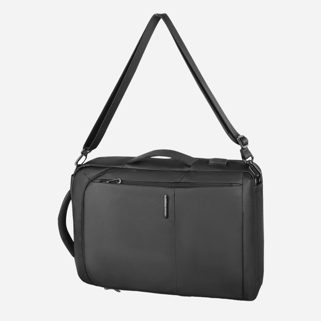 side strap travel laptop backpack