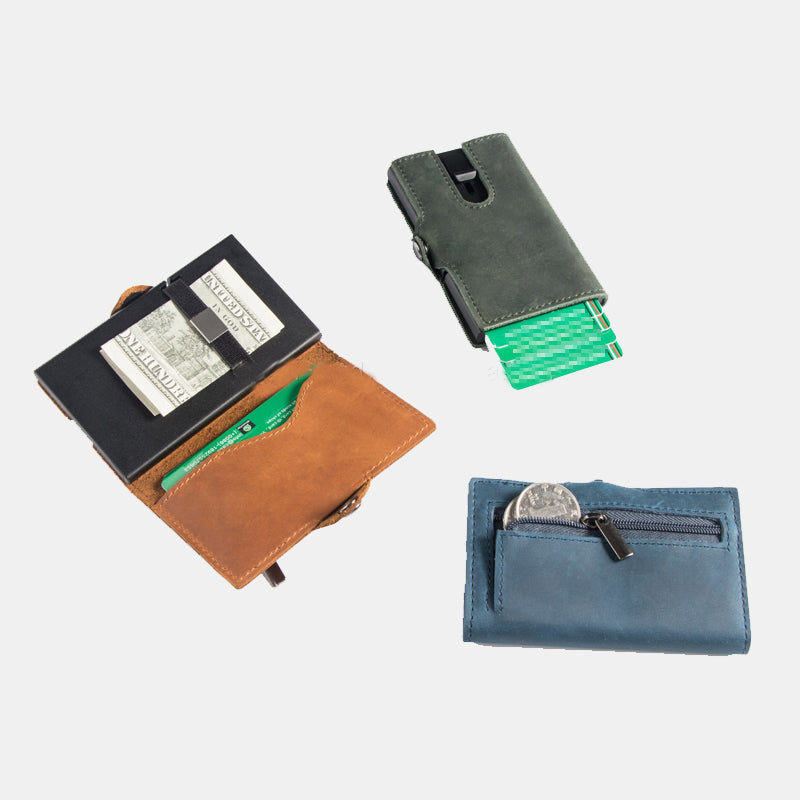 The Automatic Leather Popup Wallet
