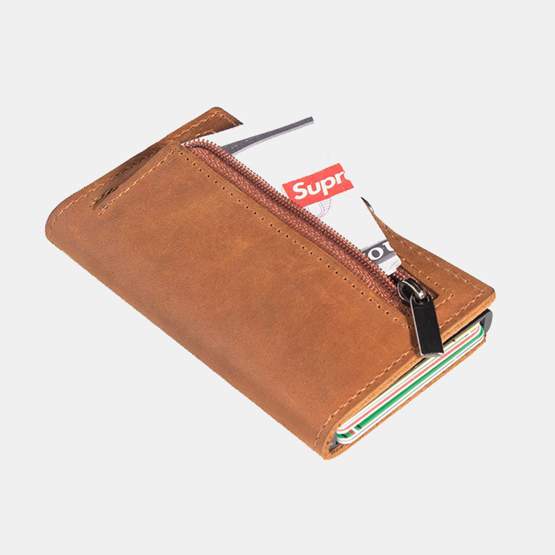 The Automatic Leather Popup Wallet