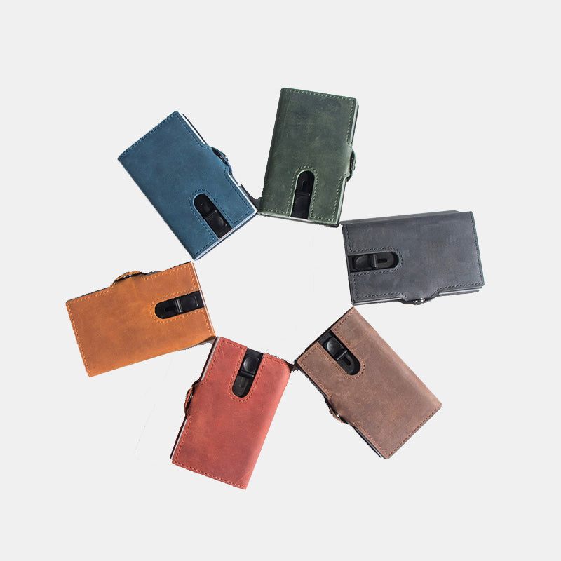 The Automatic Leather Popup Wallet