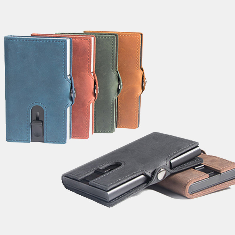 The Automatic Leather Popup Wallet