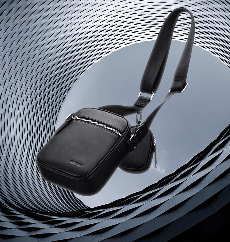 The Farris Leather Business Medium Sling Bag