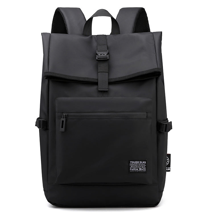 Versatile Unisex Rolltop Backpack For Students