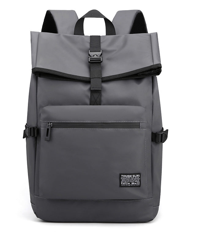 Versatile Unisex Rolltop Backpack For Students