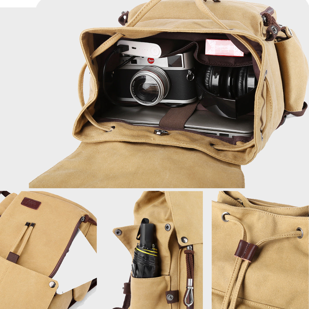 The Marvane™ Punctual Canvas Backpack