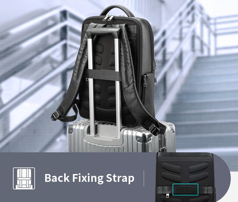 The Maynard Exquisite Business Laptop Leather Backpack