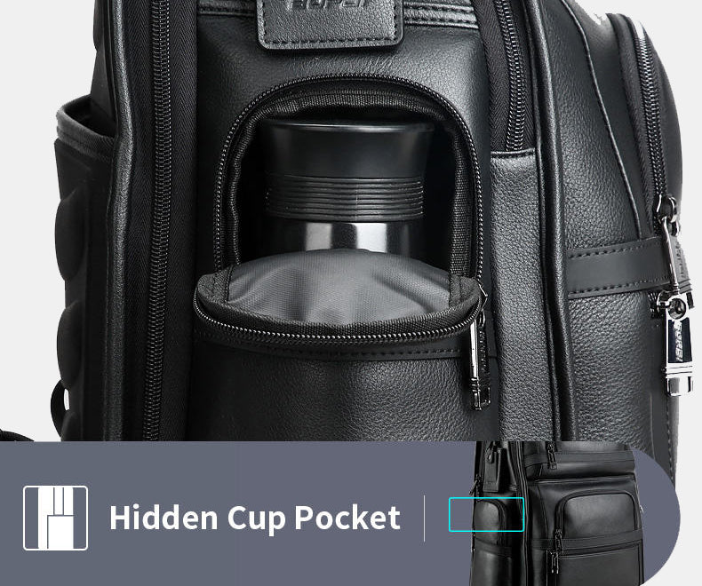 The Narcissus Luxurious Business Laptop Leather Backpack
