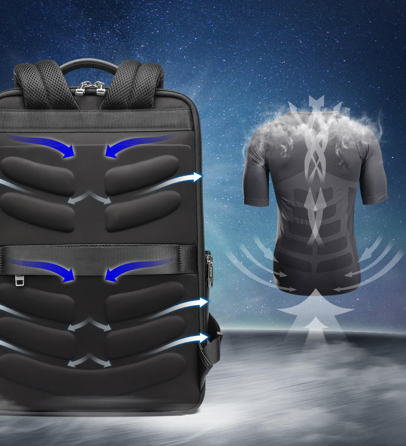 The Nova Elite Business Laptop Leather Backpack
