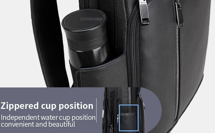 The Nova Elite Business Laptop Leather Backpack