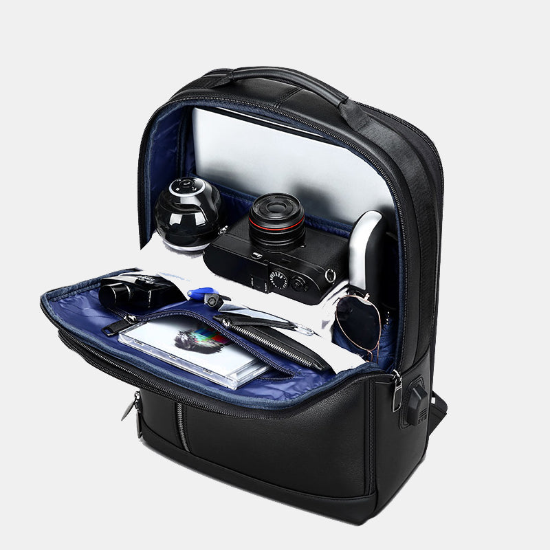 The Nova Elite Business Laptop Leather Backpack