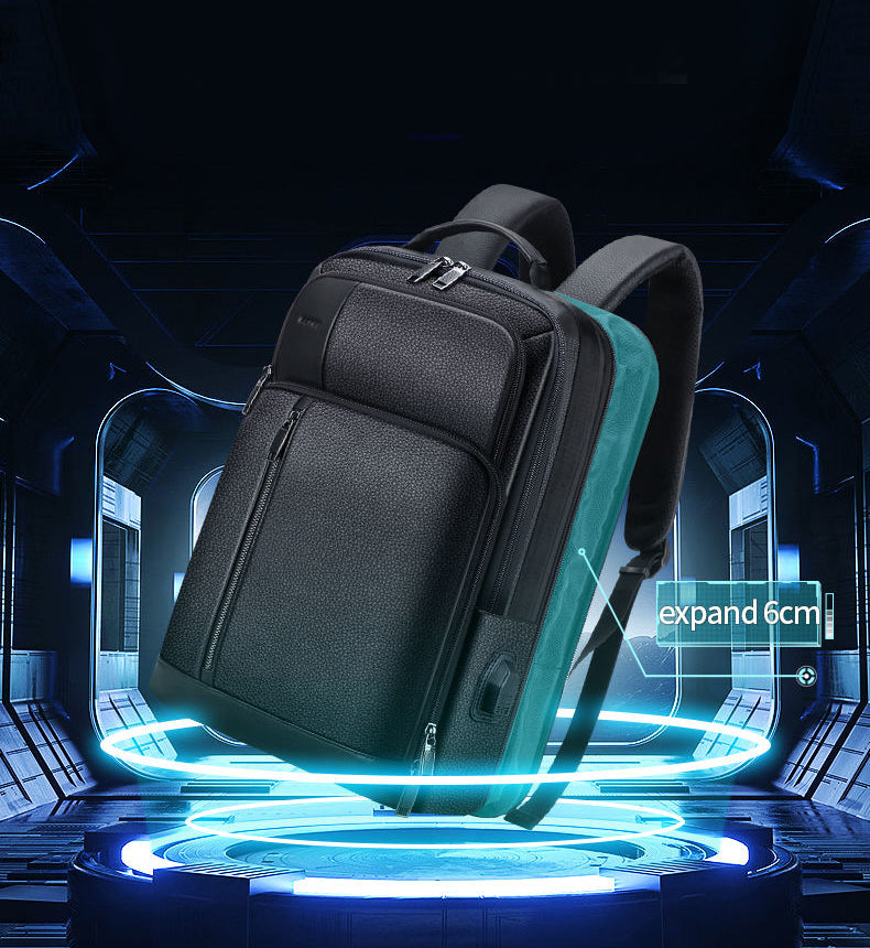 The Nova Elite Business Laptop Leather Backpack