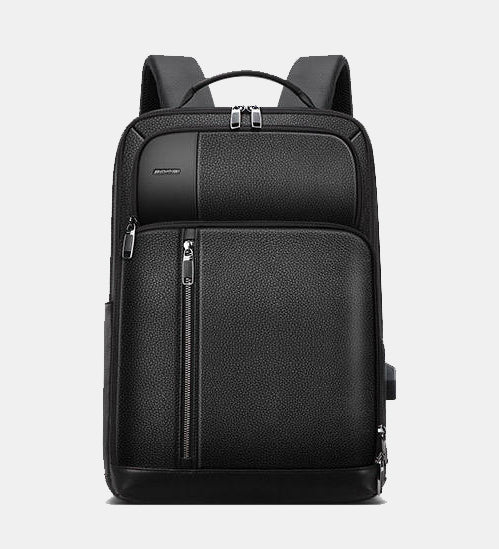 The Nova Elite Business Laptop Leather Backpack