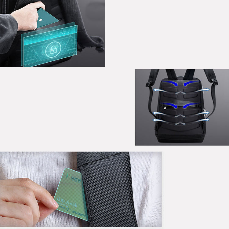 The Punctual DLX-Backpack-Business-Travel-Outdoor-College