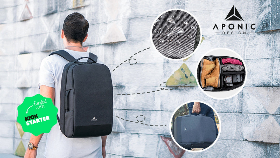 The Aponic Versatile Laptop & Camera Backpack With 14 Features