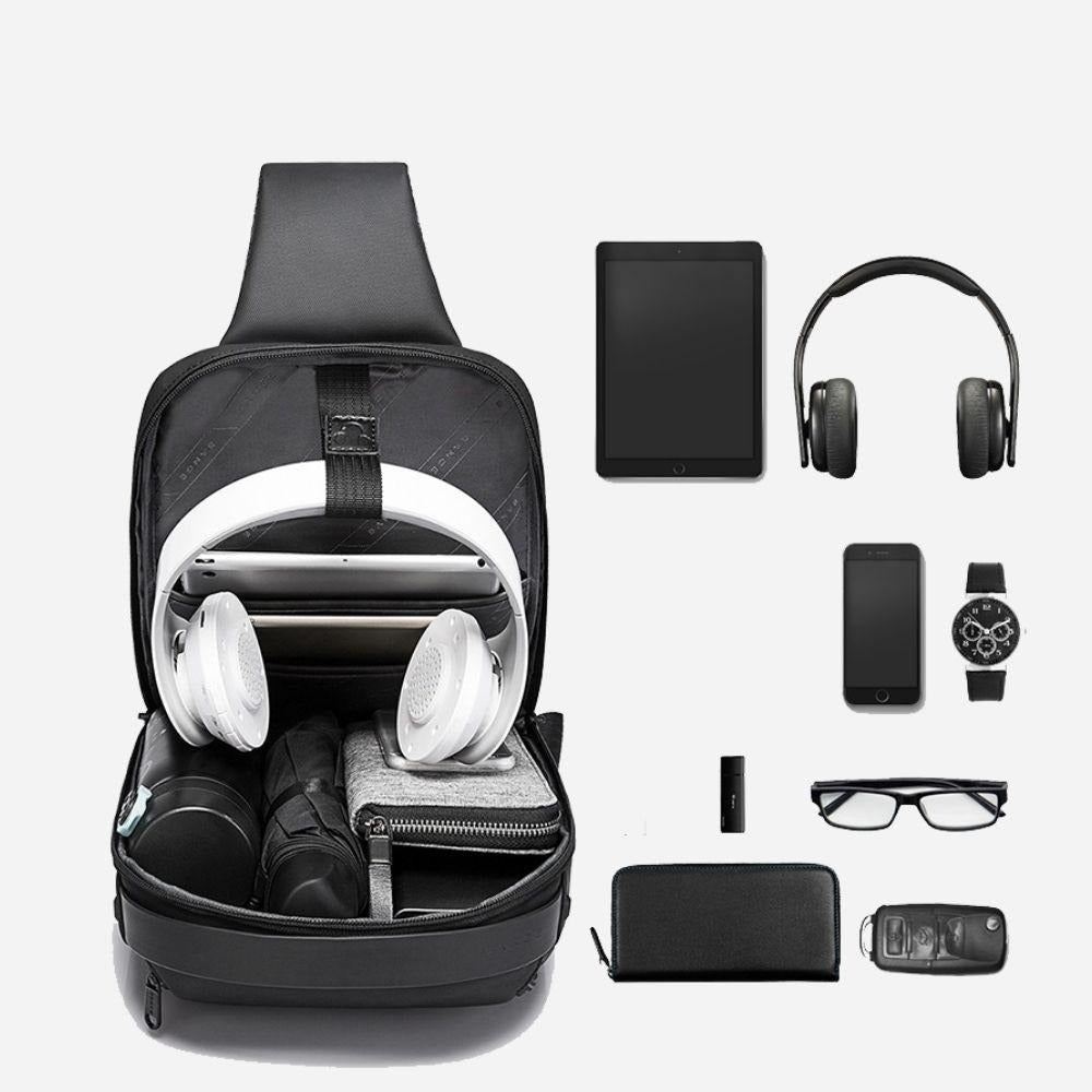 black Bouquet CrossbodyBagfor7.9Notepad