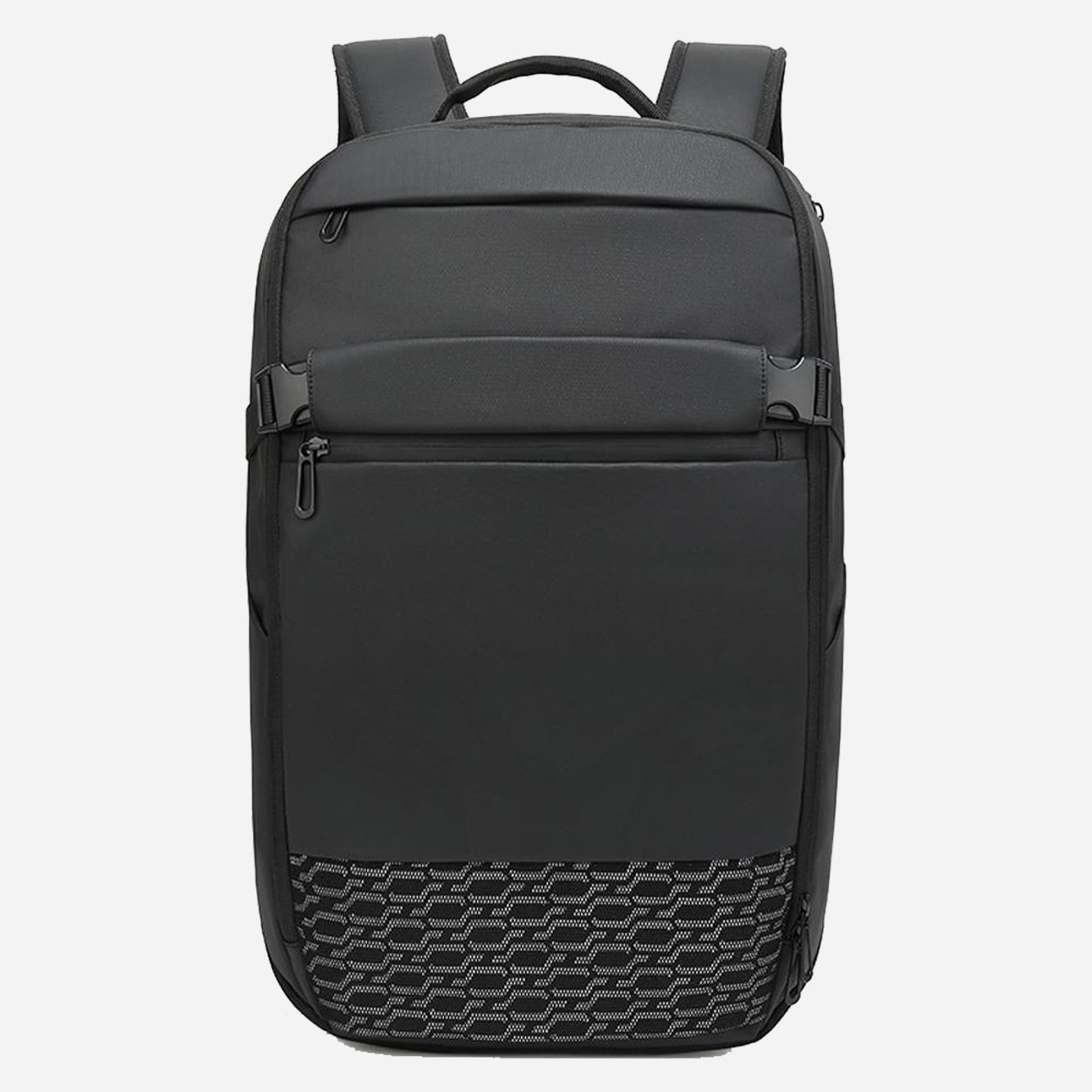 Black business travel backpack