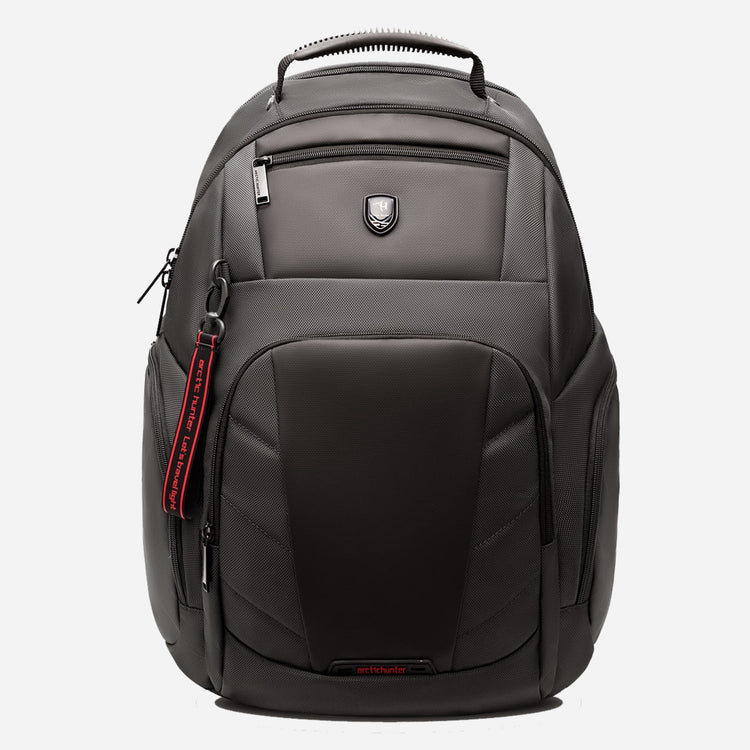 Grey business backpack