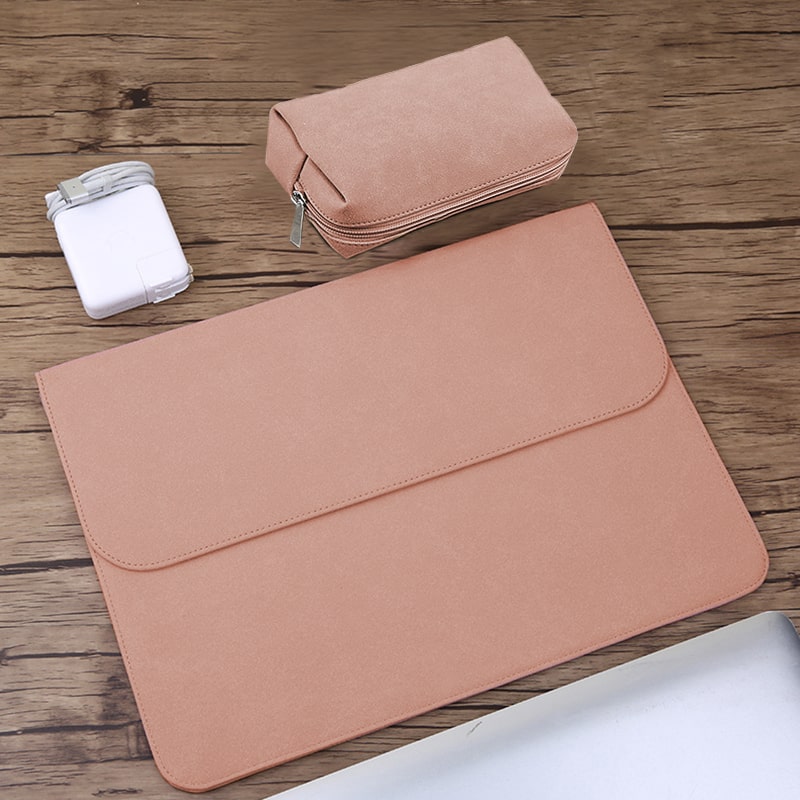 pinkDilmunLaptopSleevesBagWithPouch
