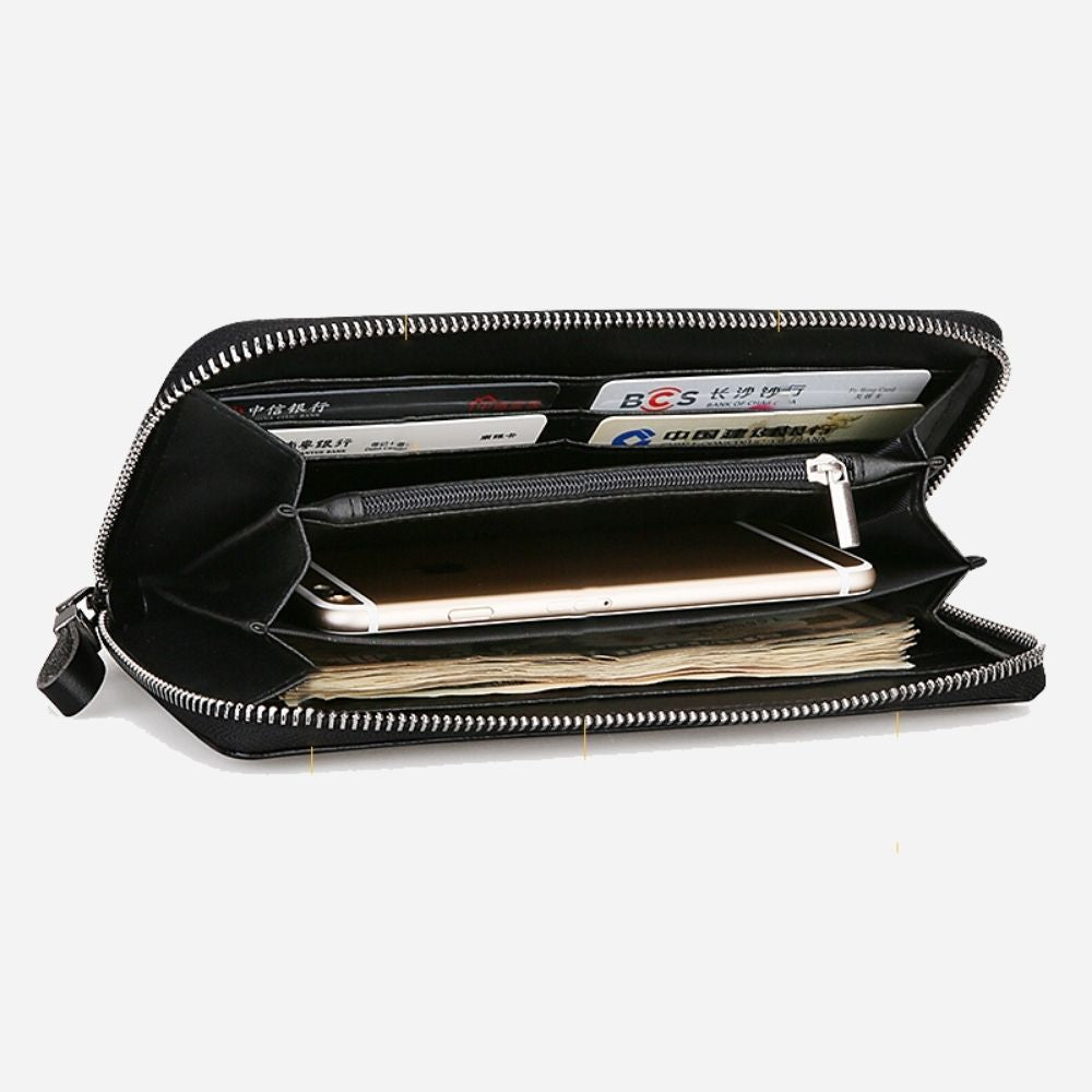 spaciousblackleatherYoginiwallet